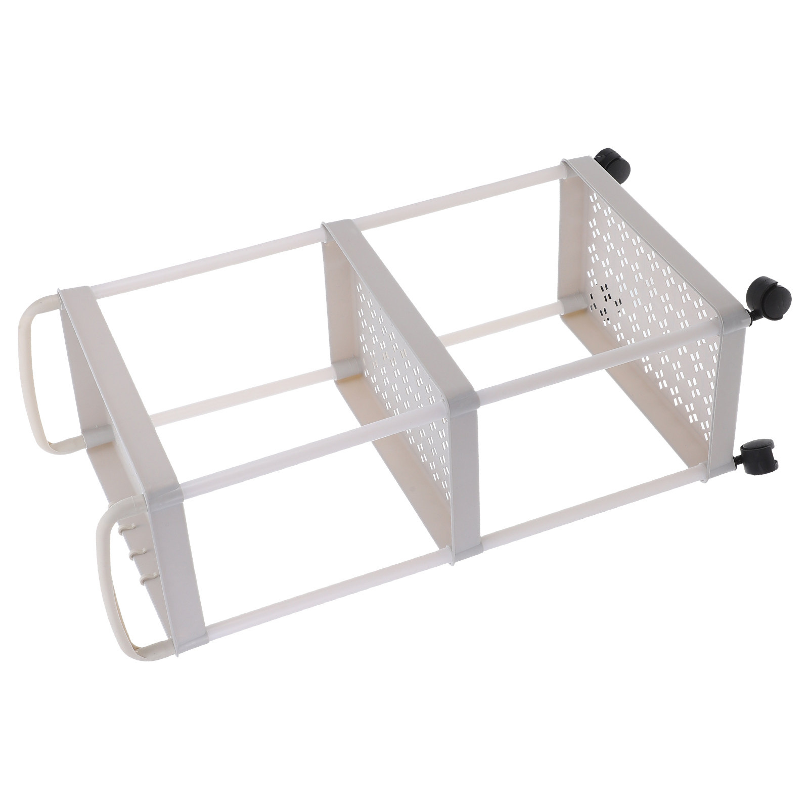 Baby Nursery Utility Cart - รถเข็นเก็บของอเนกประสงค์ 3 ชั้น ทำจากพลาสติก พร้อมล้อเลื่อน สำหรับห้องครัว