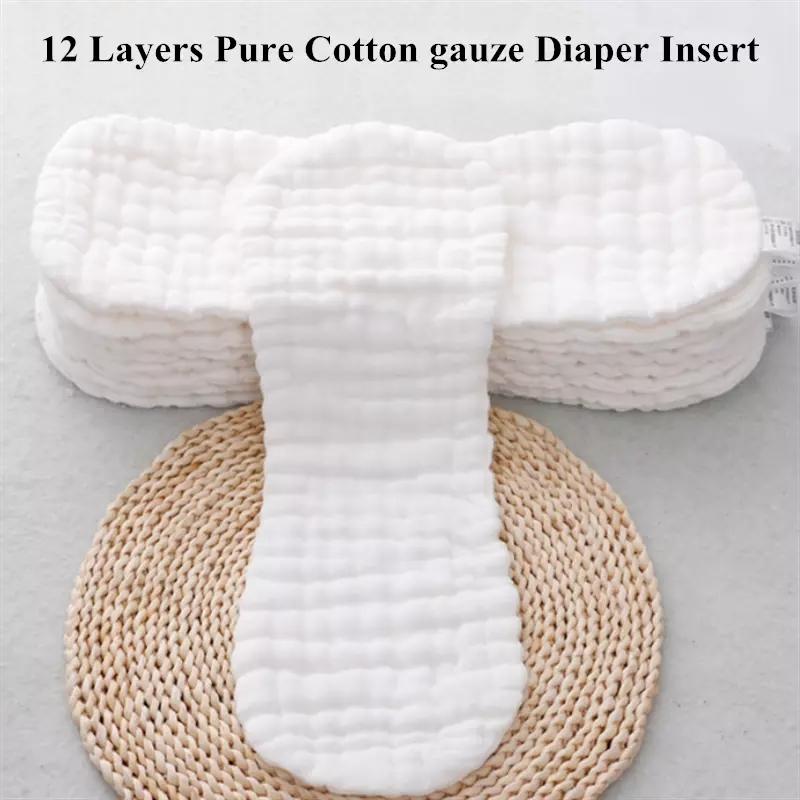 Diaper Pail Odor - 5 pcs/10 pcs คุณภาพ 12 ชั้นผ้าอ้อมเด็กผ้าฝ้ายถั่วลิสงผ้าอ้อมใส่เปลี่ยน