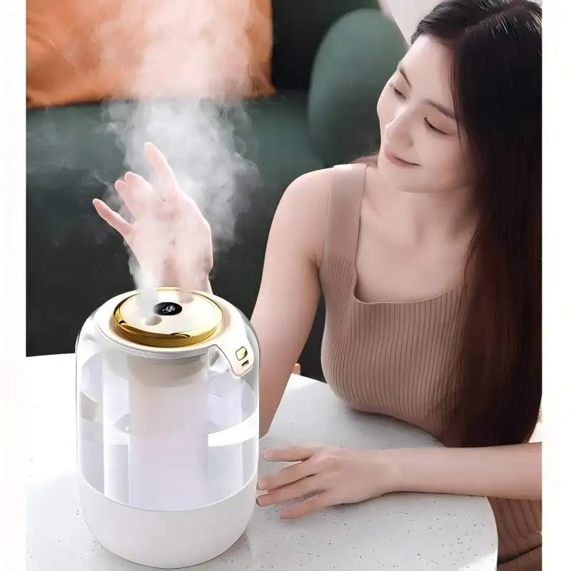 Baby Nursery Humidifier - เครื่องเพิ่มความชื้นในอากาศแบบอัลตราโซนิกขนาดใหญ่ 5 ลิตร รุ่นใหม่ ปี 2025