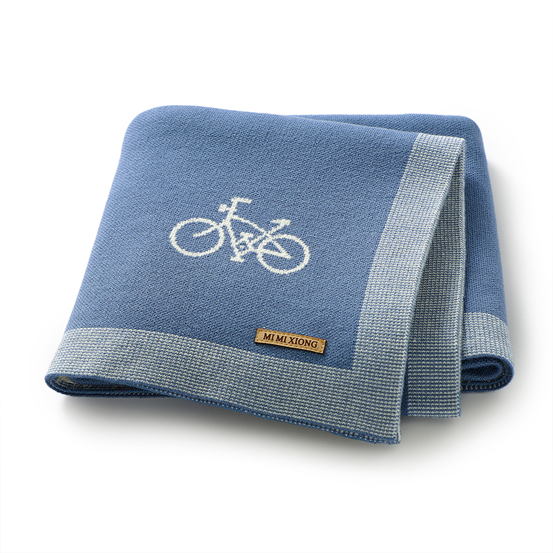 Baby Nursery Mat - ผ้าห่มเด็กทารกแรกเกิด Ultra-Soft REVERSIBLE ถักเด็กทารกรถเข็นเด็กเนอสเซอรี่ Cradle ผ้านวม