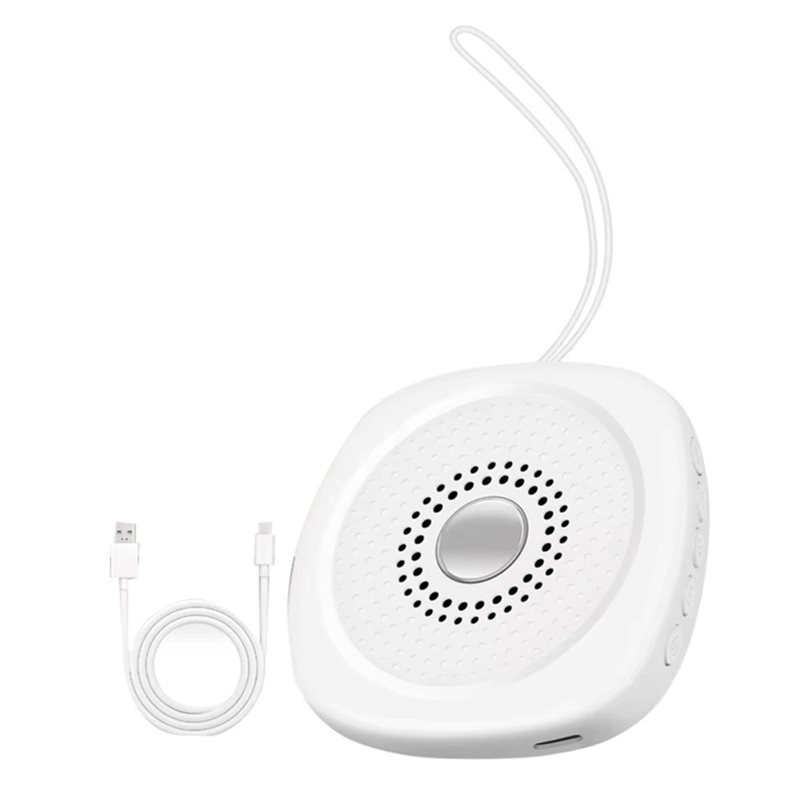Baby Sound Machine White - เครื่องช่วยนอนสำหรับเด็กแรกเกิด เสียงไวท์นอยซ์ ชาร์จไฟได้ สำหรับเด็กและผู้ใหญ่ ช่วยให้นอนหลับ