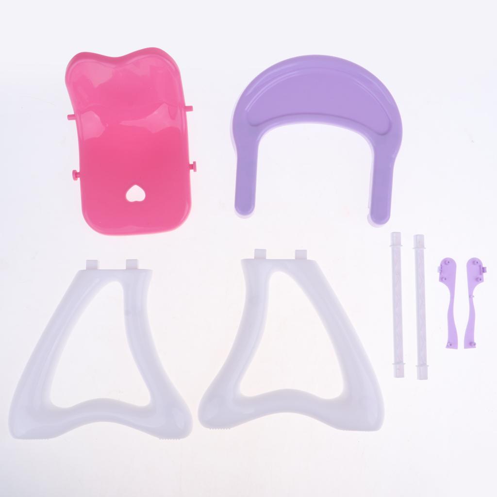 Baby Nursery Chair - เก้าอี้ตุ๊กตาจำลองสำหรับเล่นสมมติ เฟอร์นิเจอร์ของเล่นขนาดจิ๋วสำหรับตกแต่งห้องเด็ก สำหรับตุ๊กตาเด็กขนาด 20-30 ซม.