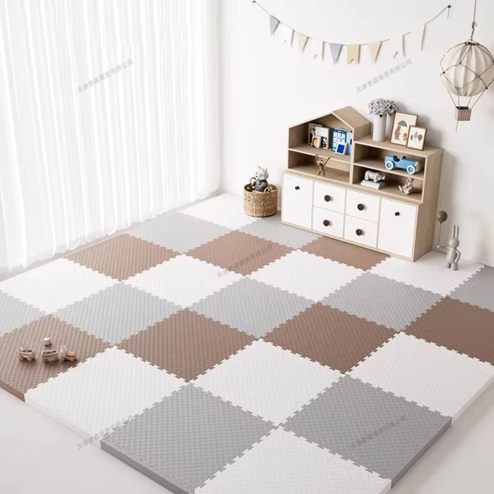 Baby Nursery Music - 8 ชิ้น 60x60 เซนติเมตรเด็กเล่นเสื่อความหนา 2.5 เซนติเมตรโฟม