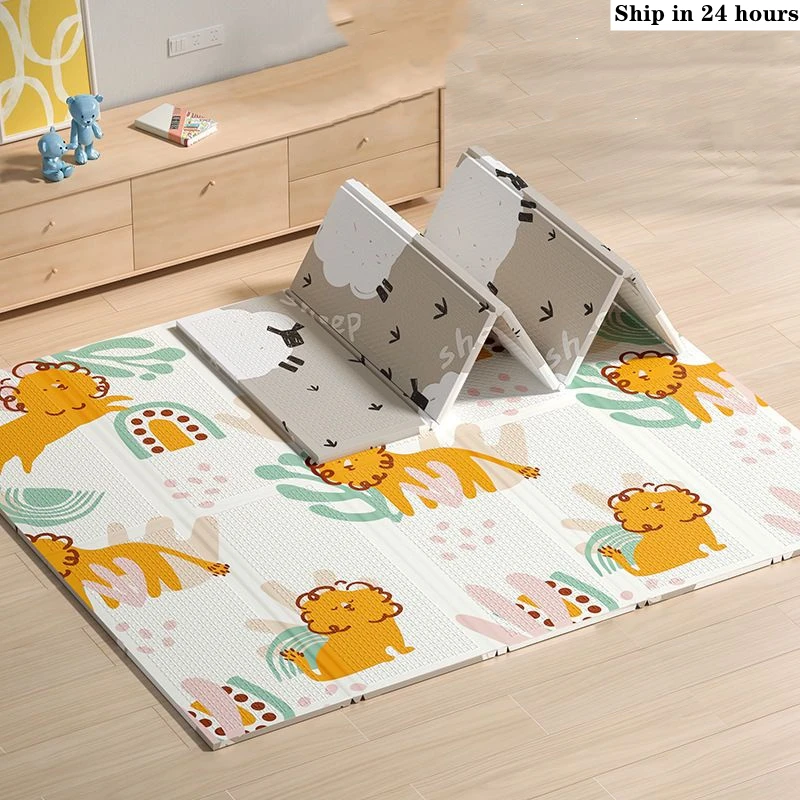 Baby Nursery Music - เด็กเล่นเสื่อพับได้ Xpe ปริศนาการศึกษาเด็กพรมเนอสเซอรี่ปีนเขา Pad พรมเด็กกิจกรรมเกมของเล่น
