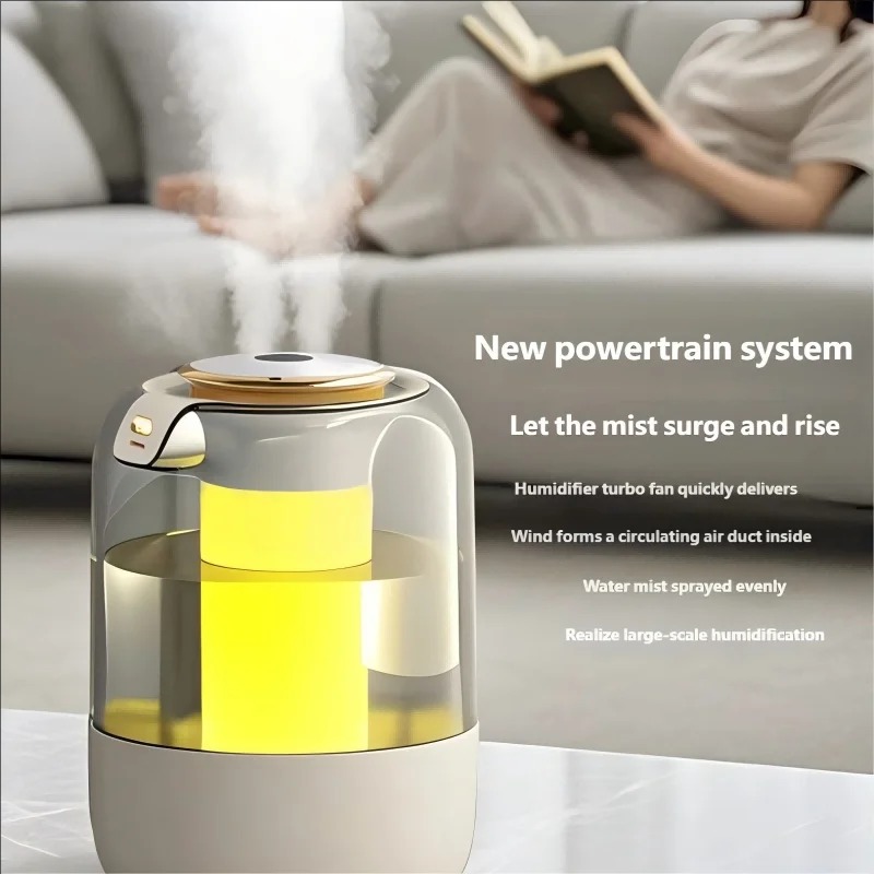 Baby Nursery Humidifier - เครื่องเพิ่มความชื้นในอากาศสำหรับเด็ก รุ่นใหม่ ปี 2025 แบบอัลตราโซนิก เงียบ