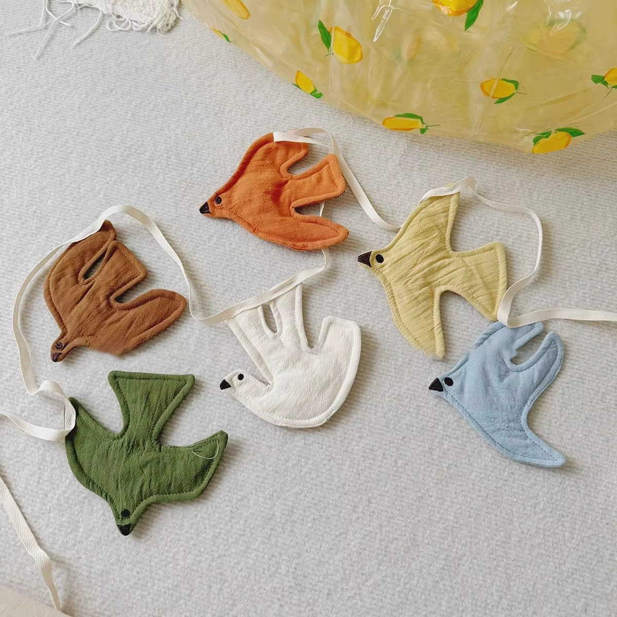 Baby Nursery Home - ธงผ้ารูปนกสำหรับตกแต่งห้องเด็ก งานปาร์ตี้ งานเลี้ยงฉลองทารก งานคาร์นิวัล