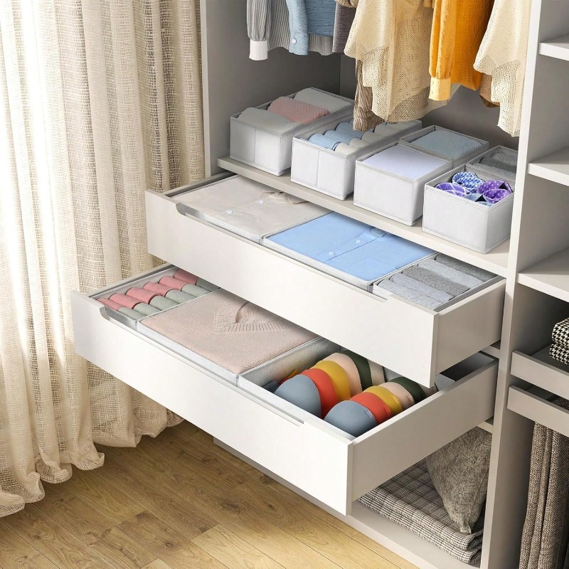 กล่องจัดระเบียบเสื้อผ้า 15 ชิ้ - Closet Organizer Baby บทวิจารณ์และราคา