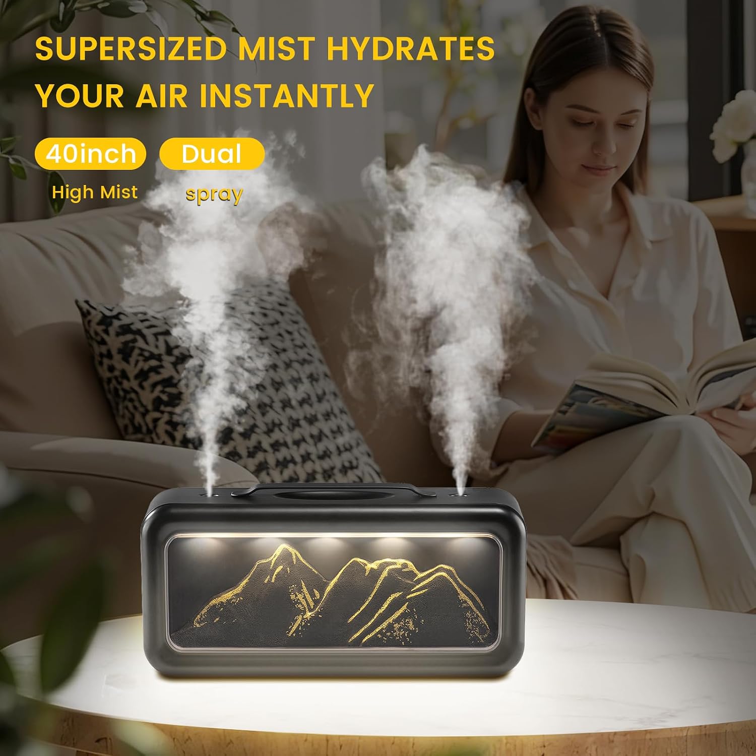 เครื่องเพิ่มความชื้นขนาดเล็กสำ - Baby Nursery Humidifier บทวิจารณ์และราคา