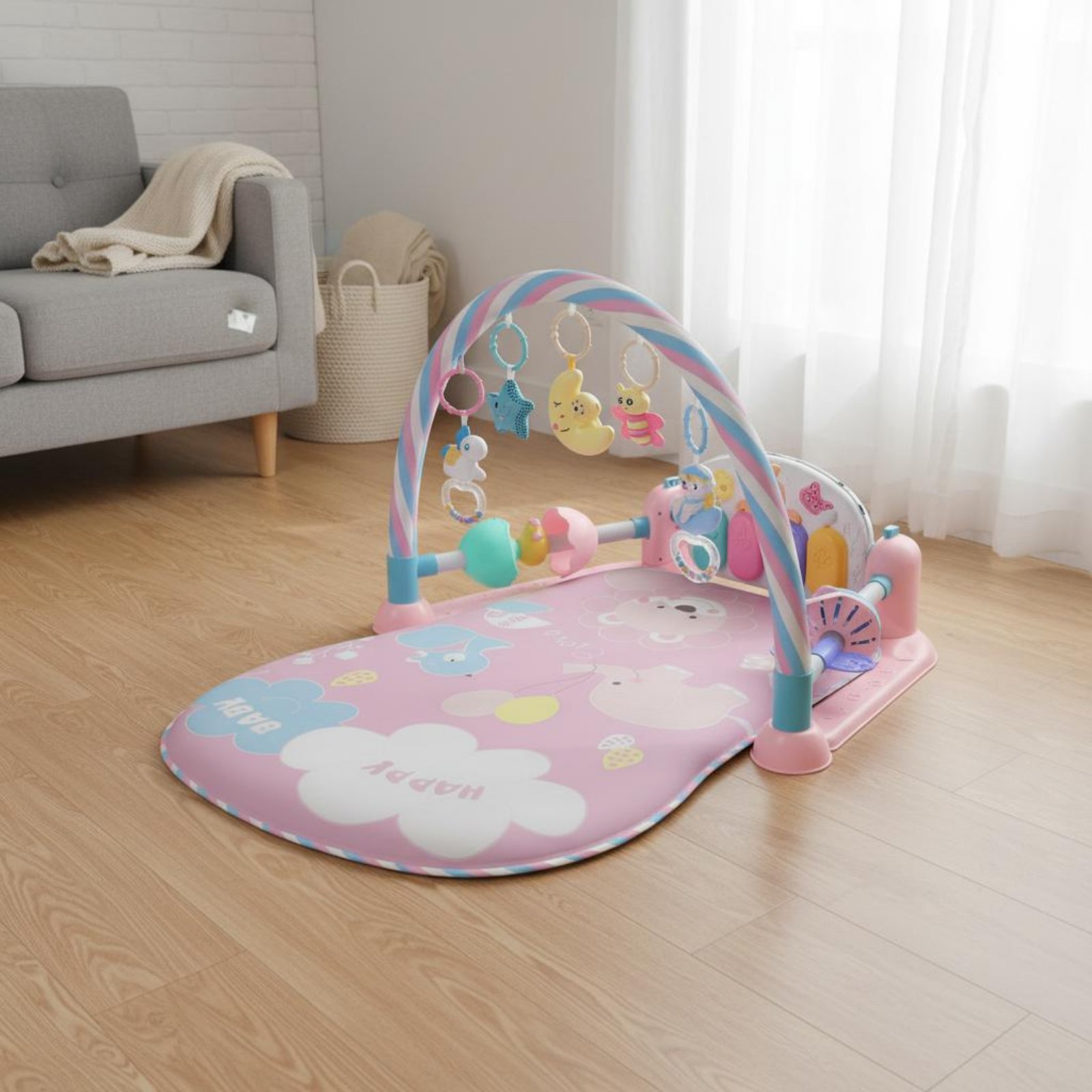 เปลเด็กอ่อนพร้อมฟังก์ชั่นดนตรี - Baby Nursery Music บทวิจารณ์และราคา