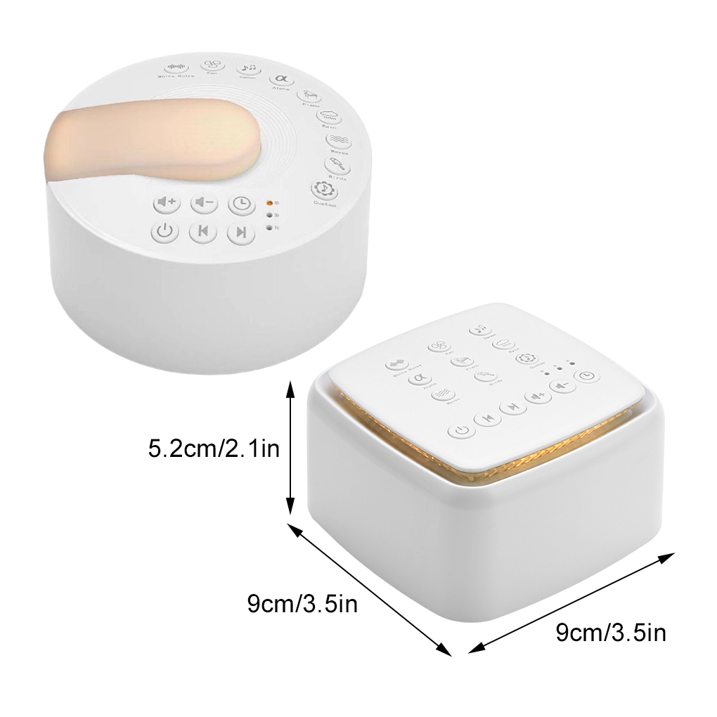 เครื่องเสียงสีขาวแบบชาร์จไฟได้ - Baby Sound Machine White บทวิจารณ์และราคา