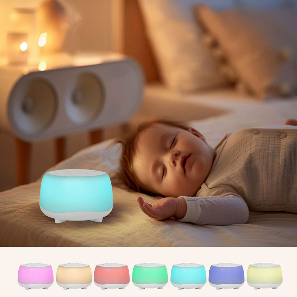 ใหม่เดสก์ท็อปเครื่องเสียงสีขาว - Baby Sound Machine White บทวิจารณ์และราคา