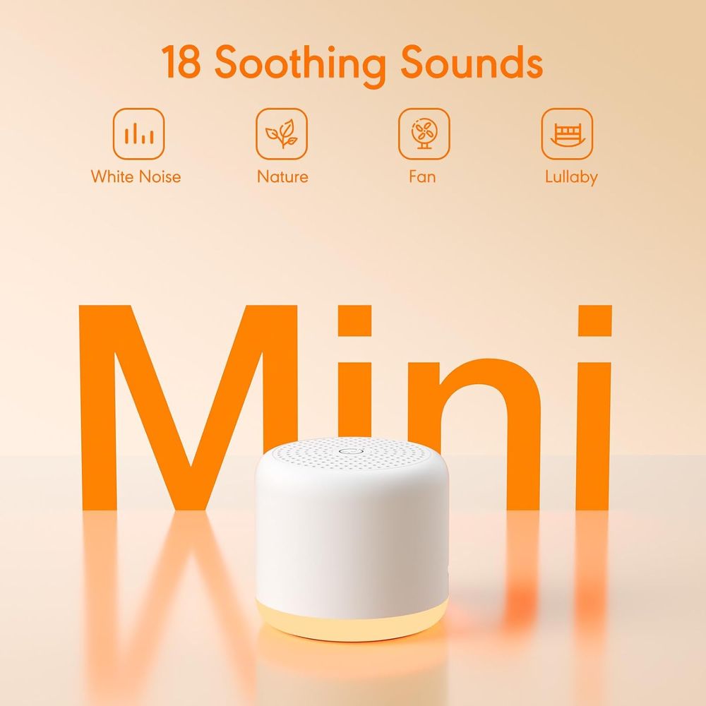 เครื่องเสียงไวท์นอยส์พร้อมไฟกล - Baby Sound Machine White บทวิจารณ์และราคา