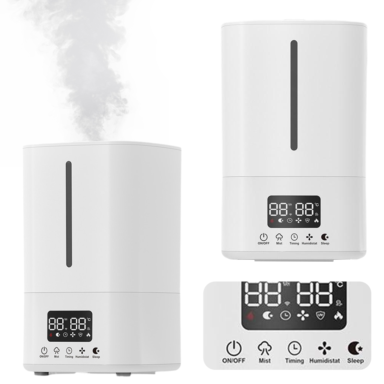 เครื่องเพิ่มความชื้นในอากาศขนา - Baby Nursery Air Purifier บทวิจารณ์และราคา