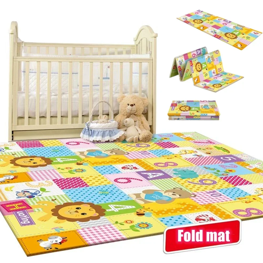 เสื่อเล่นเด็กแบบพับได้ปลอดสารพ - Baby Nursery Mat บทวิจารณ์และราคา