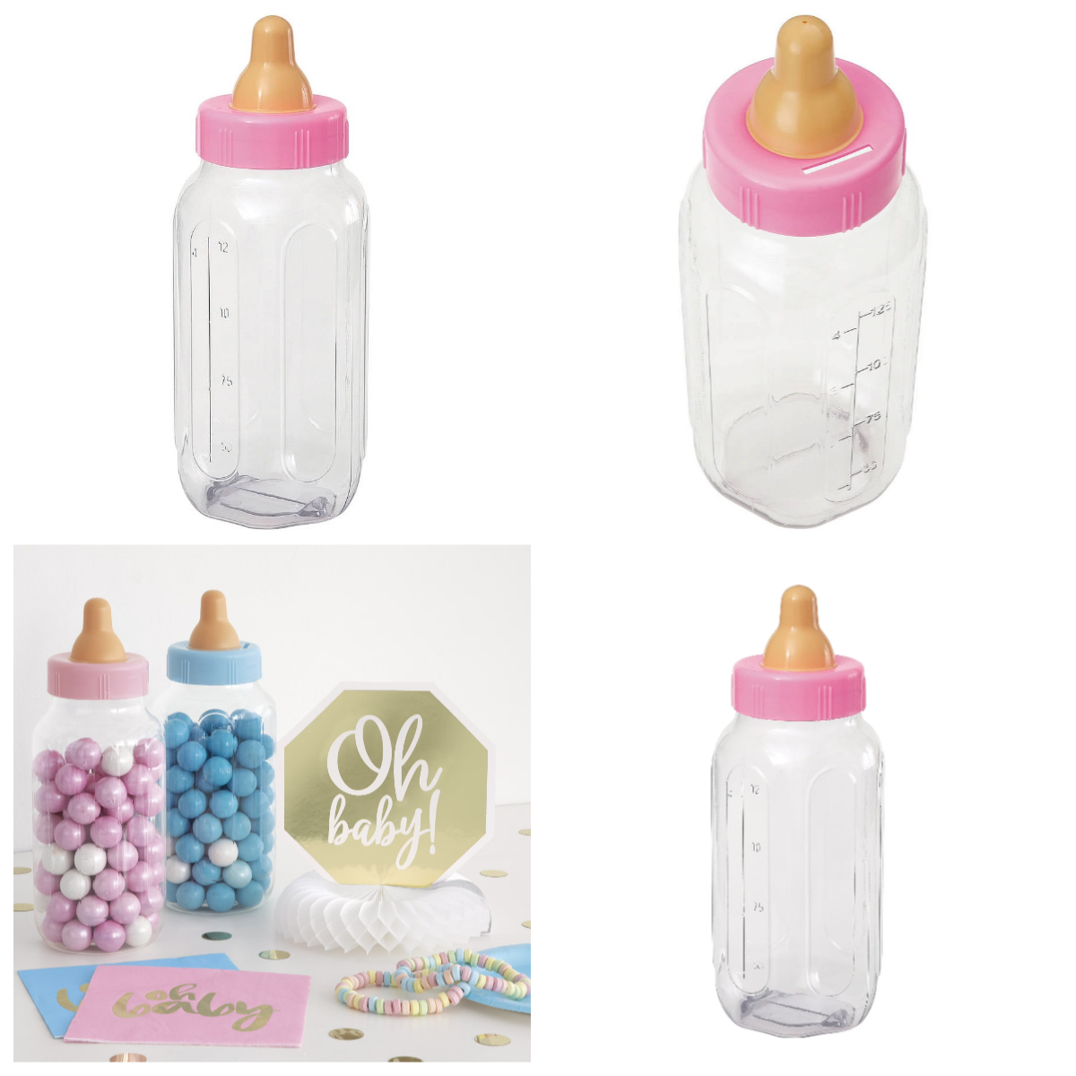 กระปุกออมสินพลาสติกสีชมพูขนาด  - Baby Nursery Keepsake บทวิจารณ์และราคา