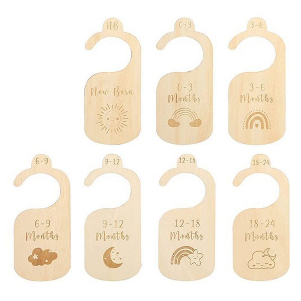 ตัวแบ่งตู้เสื้อผ้าเด็กแบบไม้ 7 - Baby Nursery Wardrobe บทวิจารณ์และราคา