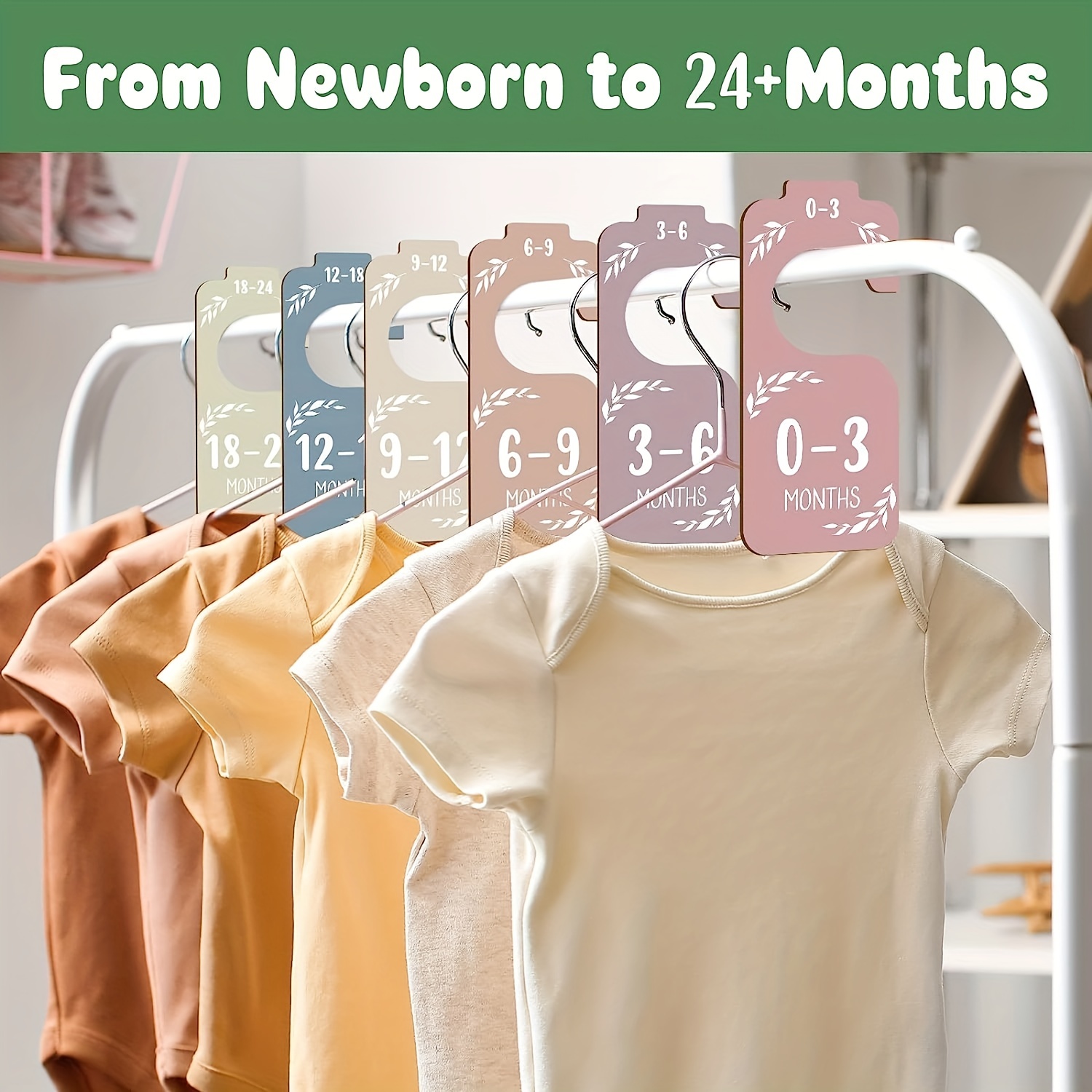 8 ชิ้นไม้ Baby Closet แบ่งสําห - Closet Organizer Baby บทวิจารณ์และราคา