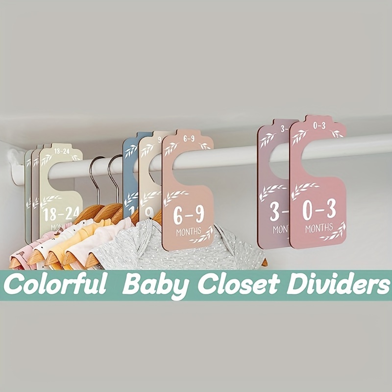 8 ชิ้นไม้ Baby Closet แบ่งสําห - Closet Organizer Baby บทวิจารณ์และราคา