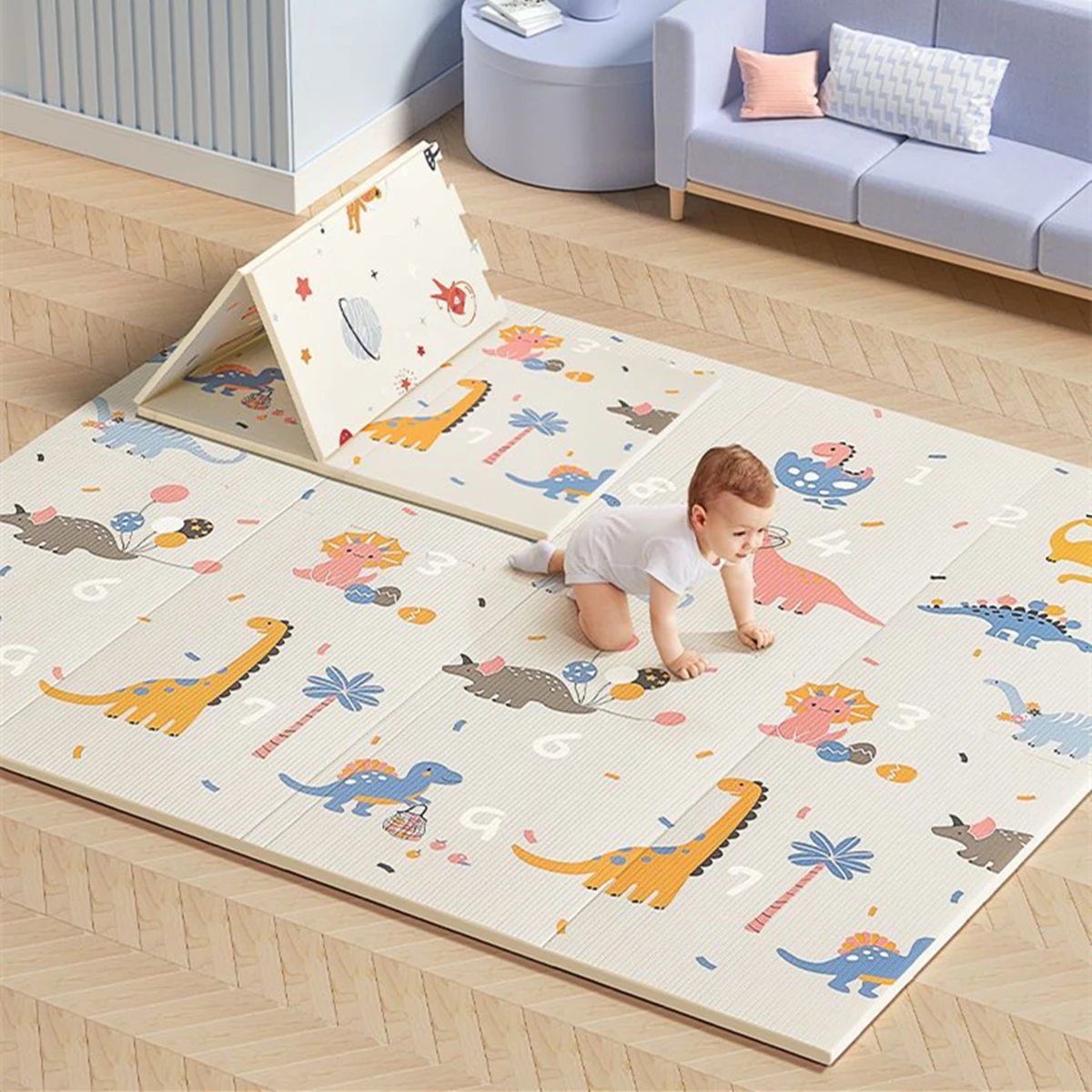 พรมเด็กปลอดสารพิษ พับได้ สำหรั - Baby Nursery Mat บทวิจารณ์และราคา