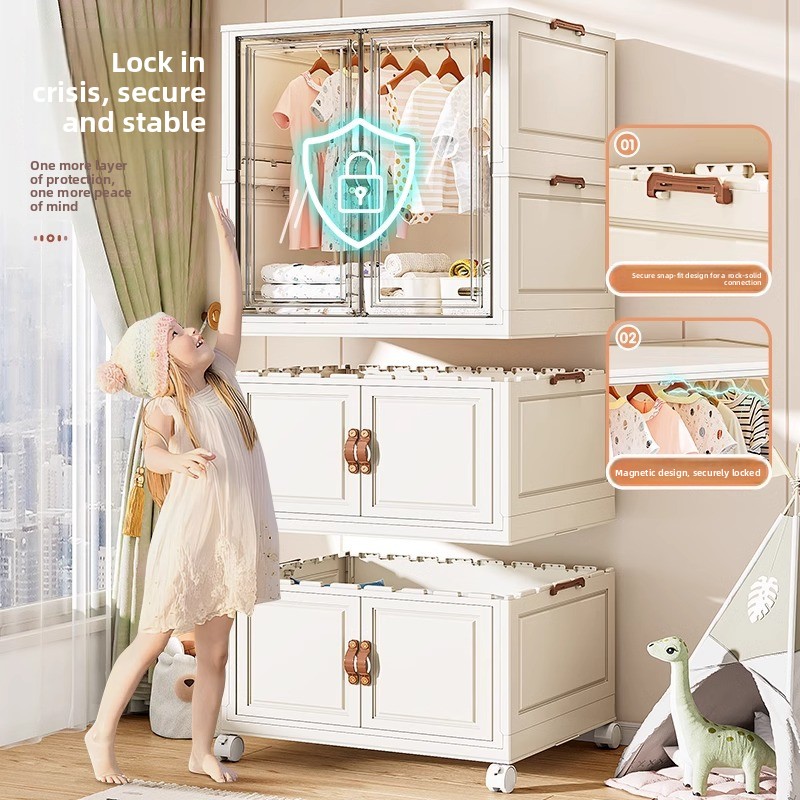 ตู้เก็บเสื้อผ้าเด็กอ่อน ตู้เก็ - Baby Nursery Wardrobe บทวิจารณ์และราคา