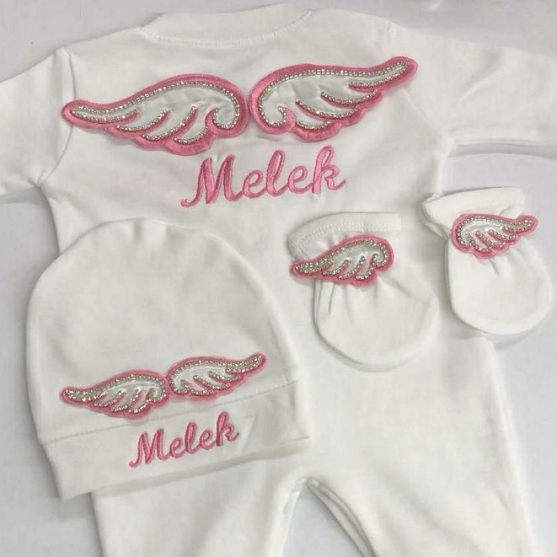 ตุ๊กตาชุดเด็กทารกทำมือ3ชิ้นแบบ - Baby Nursery Outfits บทวิจารณ์และราคา