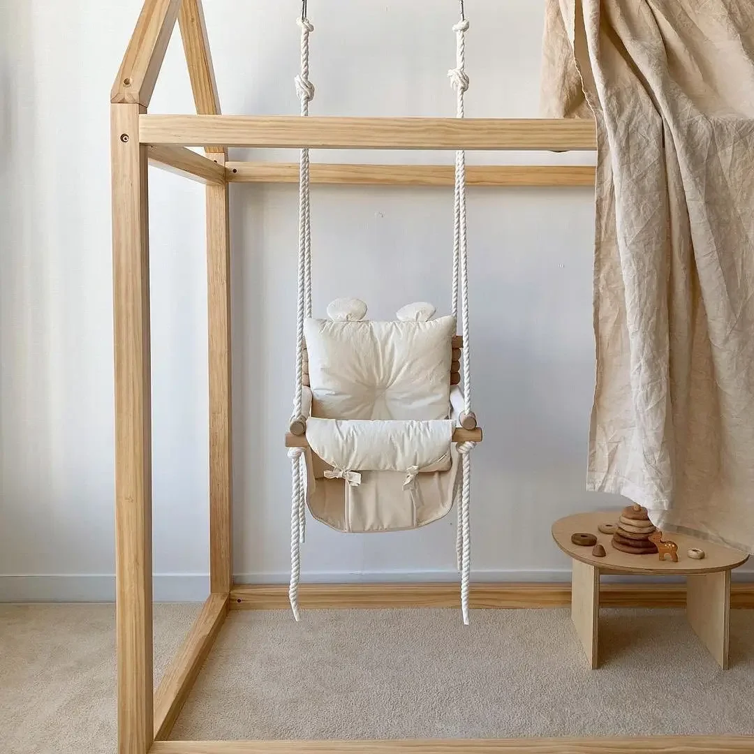 เปลไกวเด็กแบบแขวนในบ้าน เก้าอี - Baby Nursery Chair บทวิจารณ์และราคา