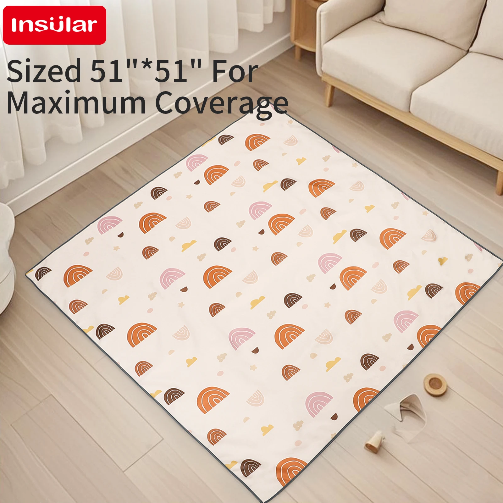 INSULAR เด็กการศึกษาที่นอนพับเ - Baby Nursery Mat บทวิจารณ์และราคา