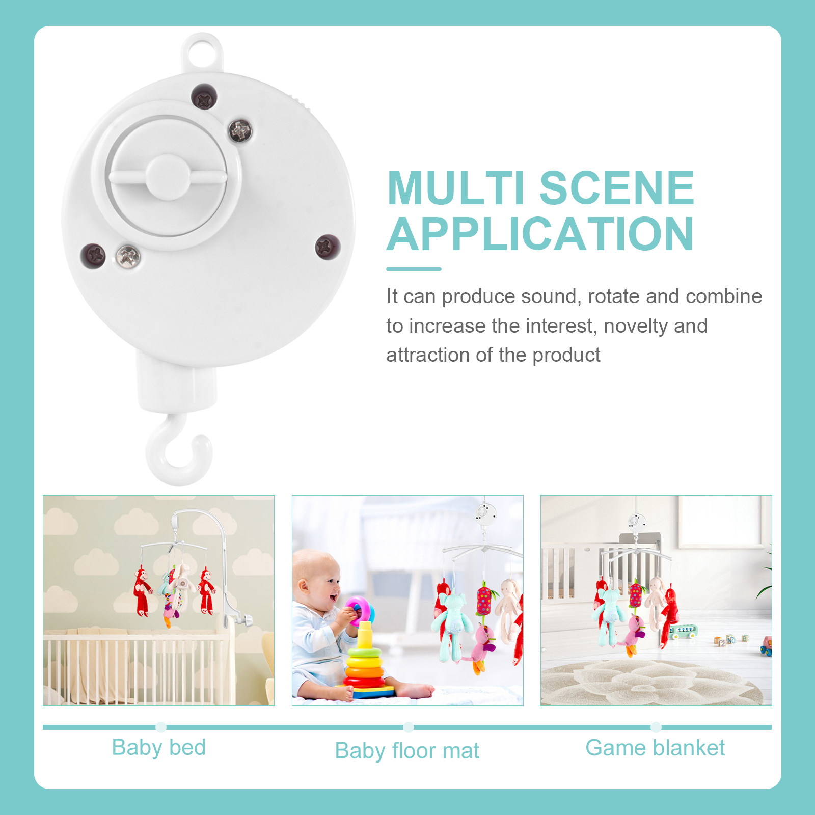 กล่องดนตรีสำหรับเด็ก 1 ชิ้น ที - Baby Nursery Music บทวิจารณ์และราคา