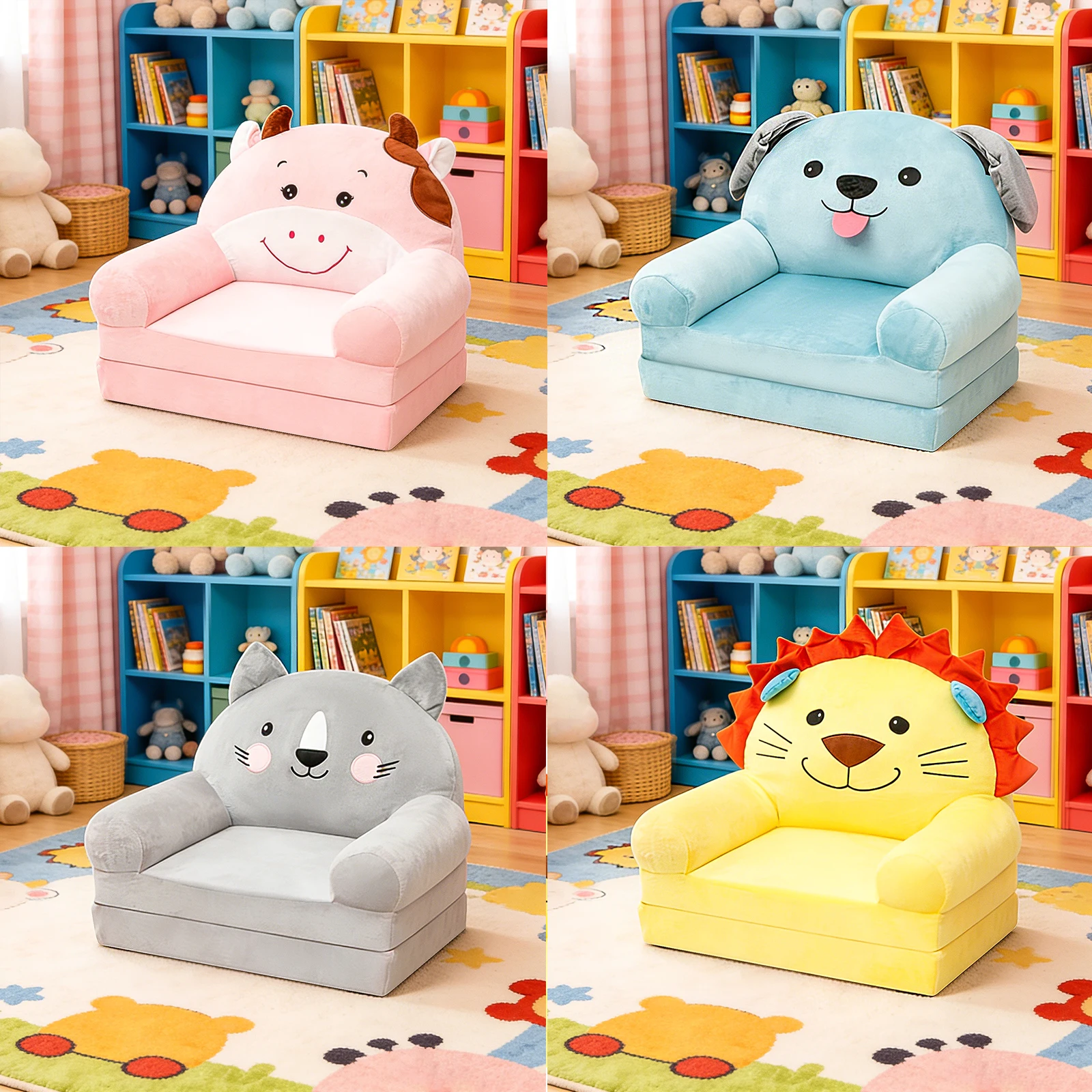 โซฟาเด็กพับได้ เก้าอี้นั่งเด็ก - Baby Nursery Chair บทวิจารณ์และราคา