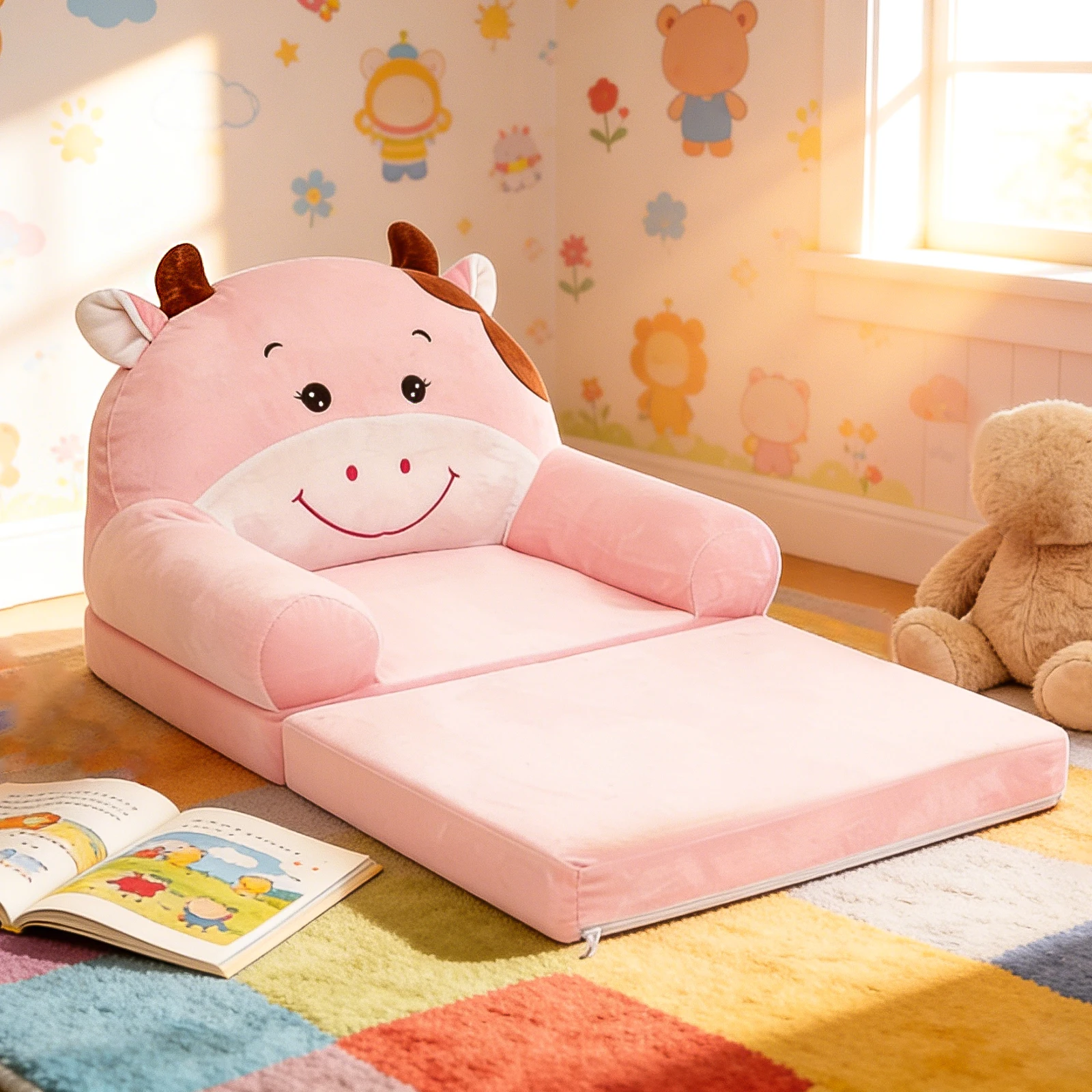โซฟาเด็กพับได้ เก้าอี้นั่งเด็ก - Baby Nursery Chair บทวิจารณ์และราคา