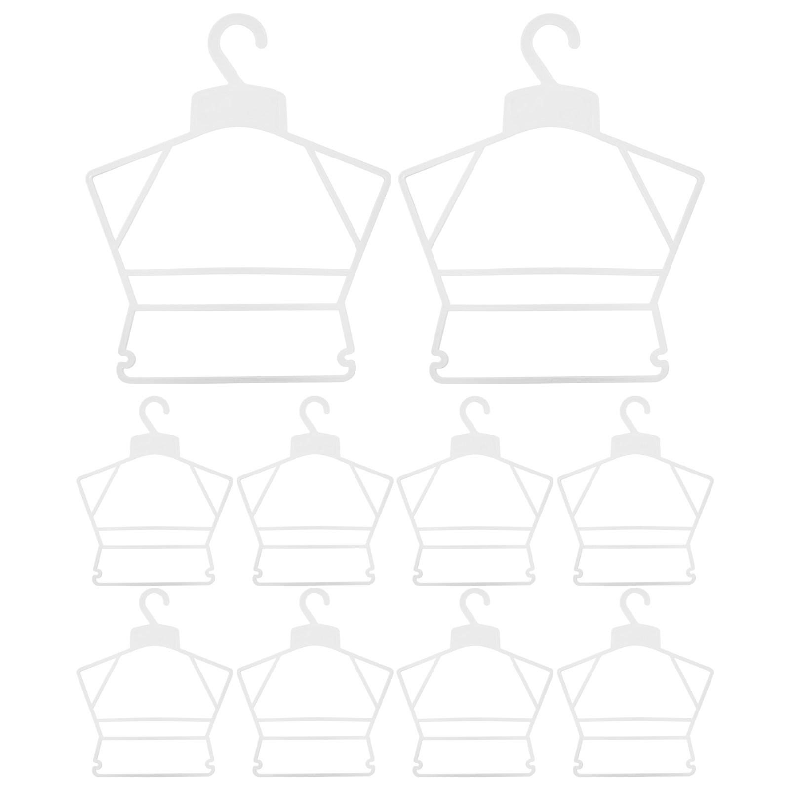 ไม้แขวนเสื้อเด็กพลาสติกแข็งแรง - Closet Organizer Baby บทวิจารณ์และราคา