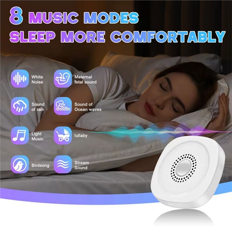 เครื่องช่วยนอนสำหรับเด็กแรกเกิ - Baby Sound Machine White บทวิจารณ์และราคา