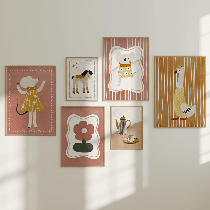 เมาส์ ห่าน ม้า โคอาลา กาแฟ ดอก - Baby Nursery Images บทวิจารณ์และราคา