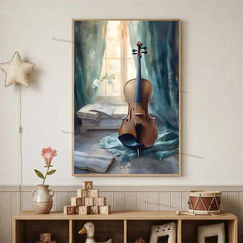 ภาพวาดสีน้ำ บัลเลต์ เด็กผู้หญิ - Baby Nursery Home บทวิจารณ์และราคา