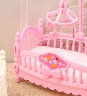 1:12 ตุ๊กตาจิ๋ว มินิ เตียงเด็ก - Baby Nursery Artwork บทวิจารณ์และราคา