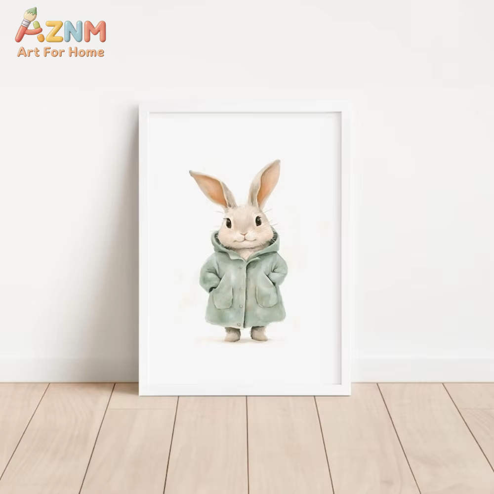 AZNM ชุดสีน้ำสีเขียว กระต่ายน้ - Baby Nursery Outfits บทวิจารณ์และราคา