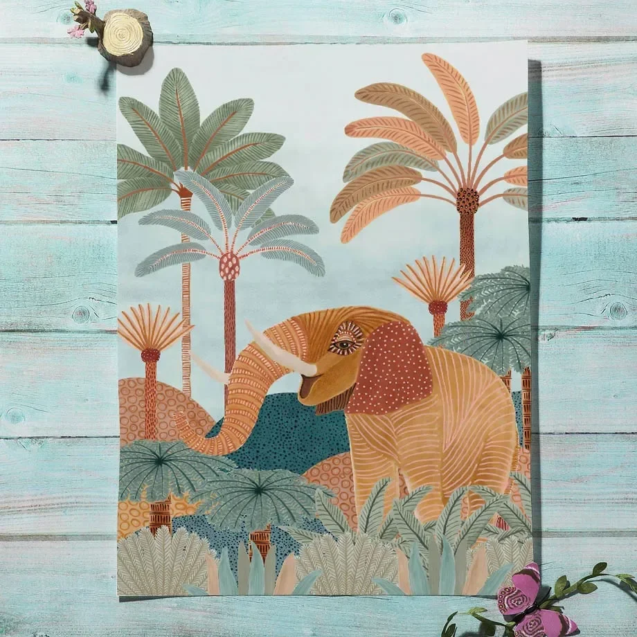 โบโฮ จังเกิ้ล แอนิมอลส์ เสือ ล - Baby Nursery Giraffe บทวิจารณ์และราคา