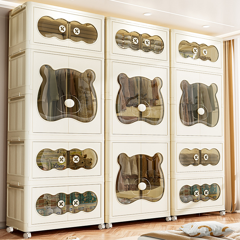 ตู้เก็บของเด็กแบบพกพา ตู้เสื้อ - Closet Organizer Baby บทวิจารณ์และราคา
