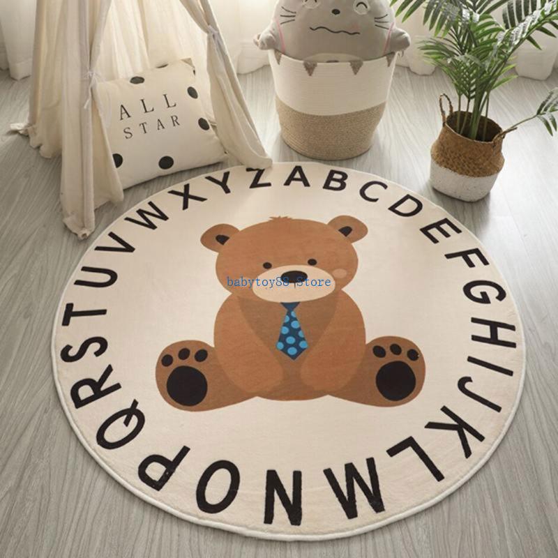 Y4UD การ์ตูนสัตว์พิมพ์เด็กสำหร - Baby Nursery Mat บทวิจารณ์และราคา