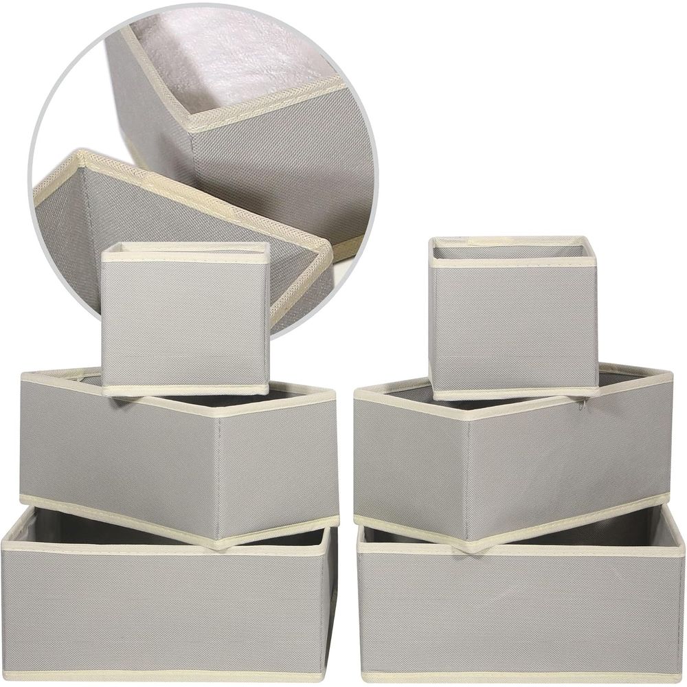 กล่องเก็บของผ้า 12 ชิ้น กล่องจ - Closet Organizer Baby บทวิจารณ์และราคา
