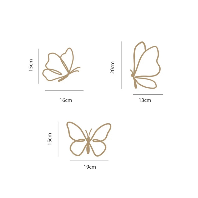 ป้ายผีเสื้อไม้, ของตกแต่งผนังไ - Baby Nursery Artwork บทวิจารณ์และราคา