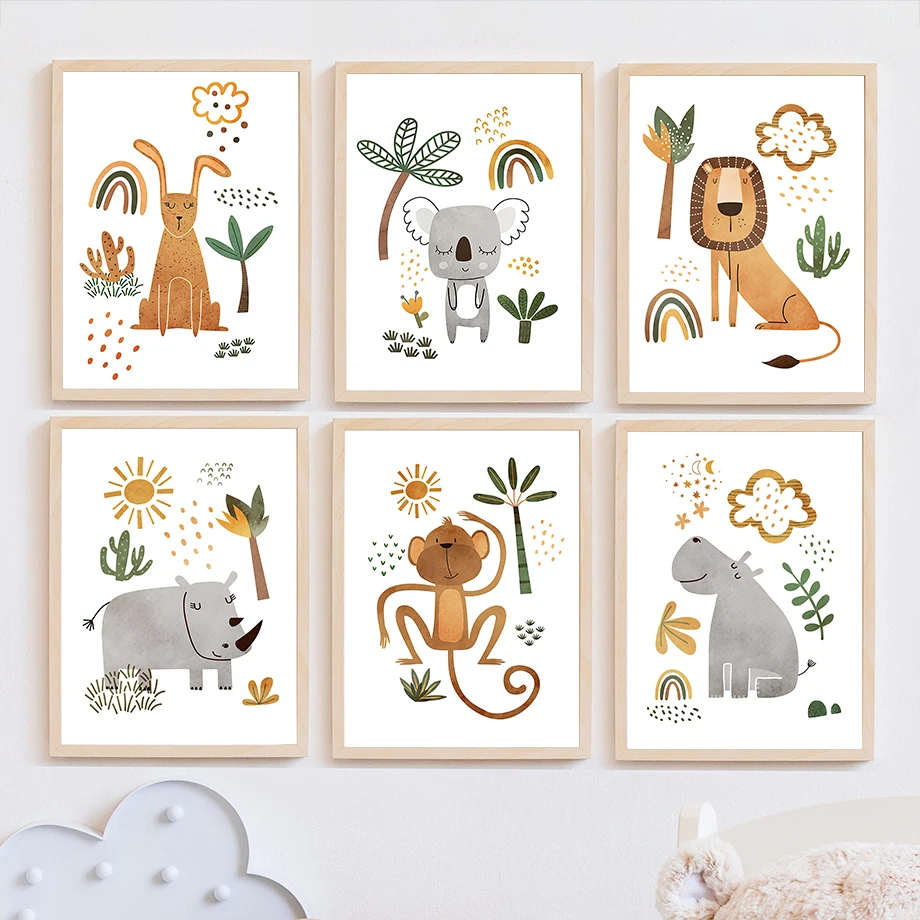 ยีราฟช้าง Tiger ZEBRA Toucan ส - Baby Nursery Giraffe บทวิจารณ์และราคา