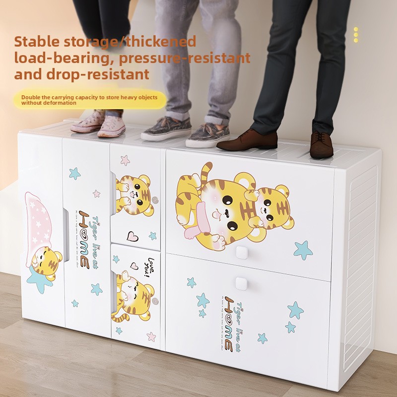 ตู้เก็บของพลาสติก 5 ลิ้นชักแบบ - Baby Nursery Wardrobe บทวิจารณ์และราคา
