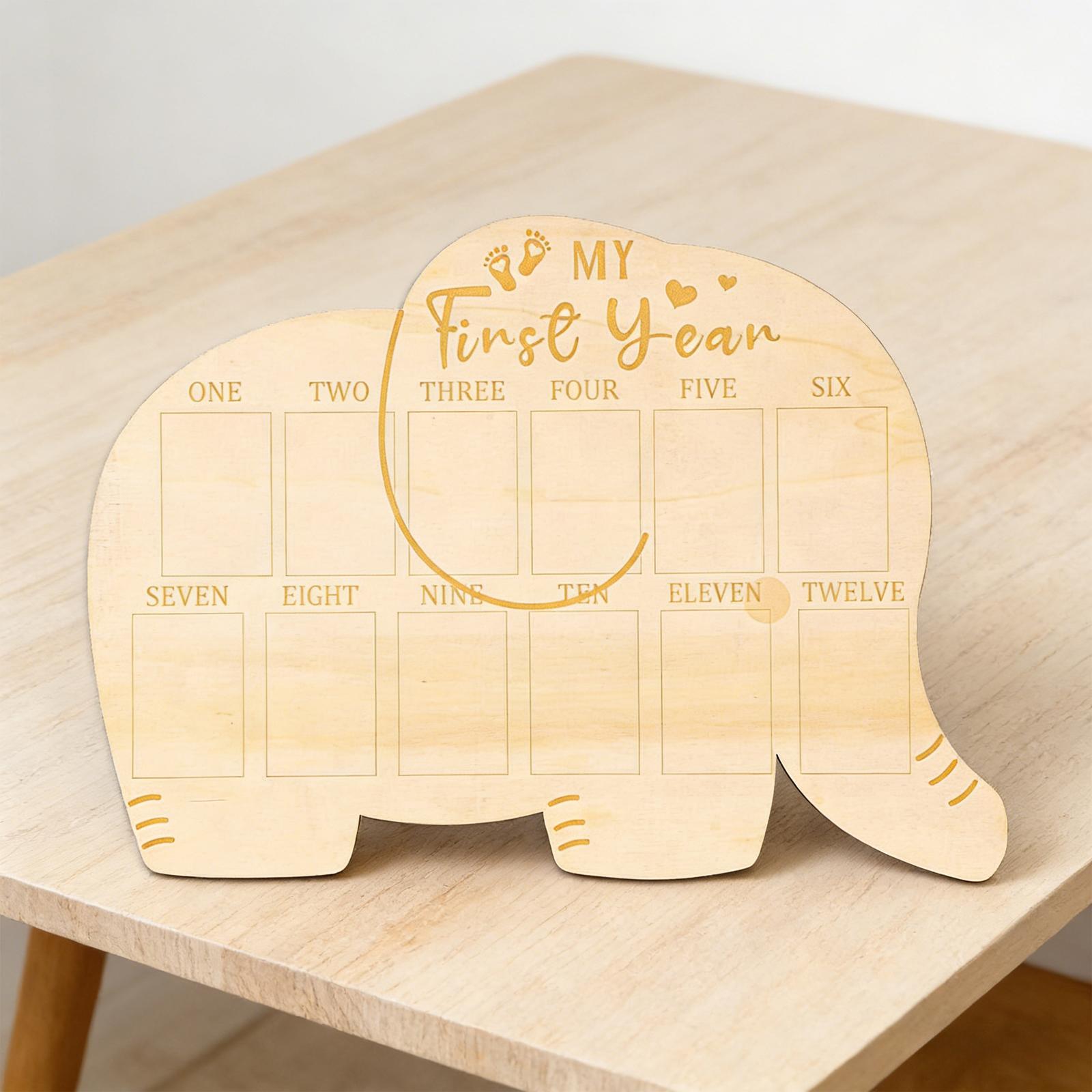 แผ่นไม้ติดรูปภาพบันทึกความทรงจ - Baby Nursery Keepsake บทวิจารณ์และราคา