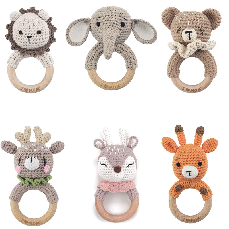 เด็กทารก Rattles DIY โครเชต์กา - Baby Nursery Images บทวิจารณ์และราคา