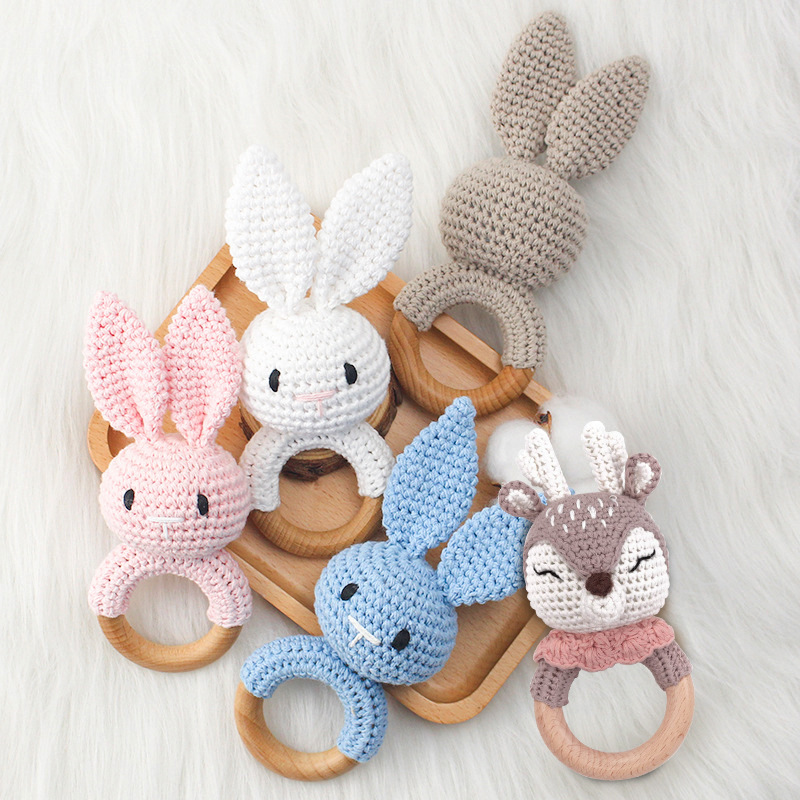 เด็กทารก Rattles DIY โครเชต์กา - Baby Nursery Images บทวิจารณ์และราคา