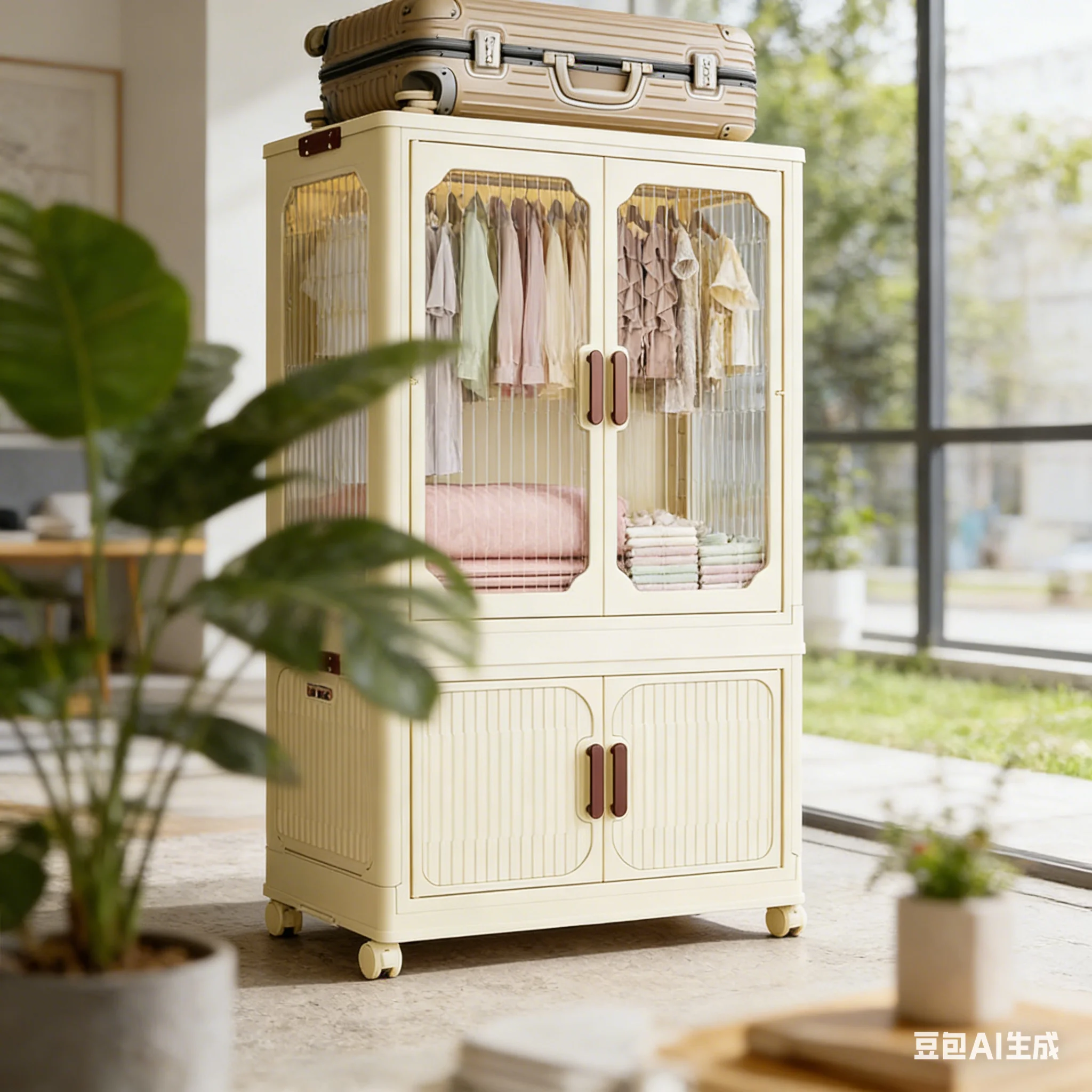 AOLIVIYA ตู้เสื้อผ้าพลาสติกสำห - Closet Organizer Baby บทวิจารณ์และราคา