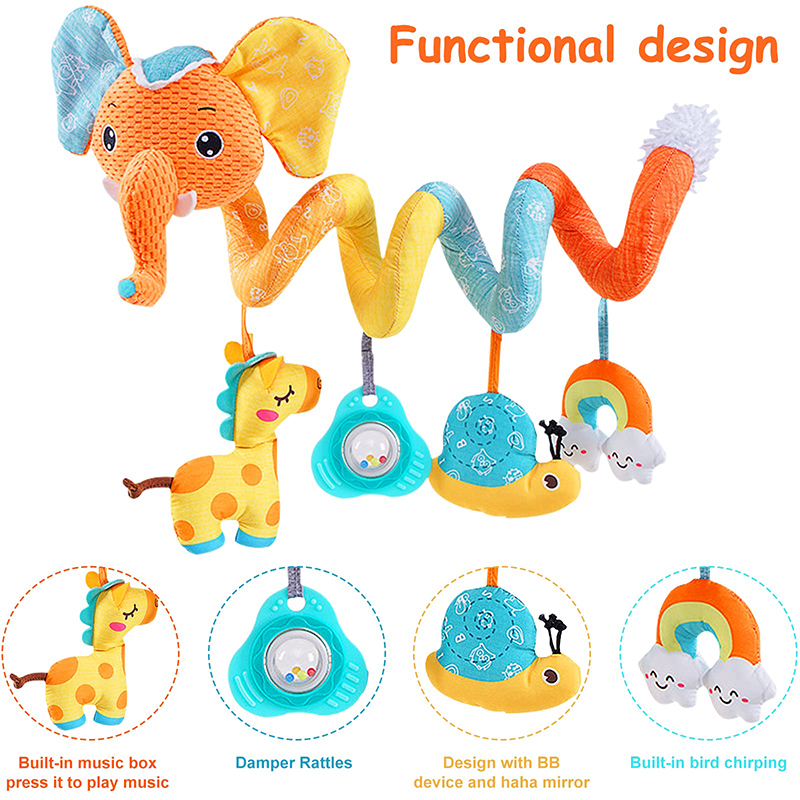 รถที่นั่งของเล่นเด็กทารกสีช้าง - Baby Nursery Images บทวิจารณ์และราคา