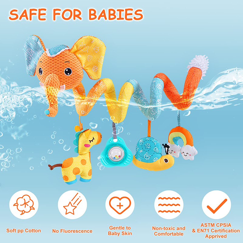 รถที่นั่งของเล่นเด็กทารกสีช้าง - Baby Nursery Images บทวิจารณ์และราคา