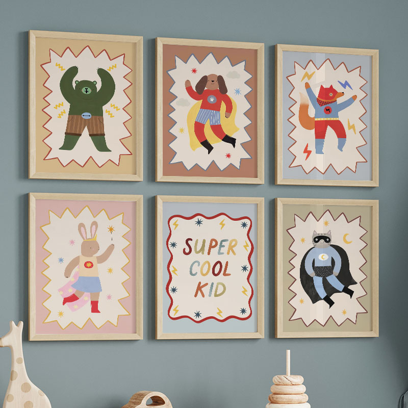 ภาพวาดการ์ตูนตลกๆ สุดเท่ห์ สำห - Baby Nursery Images บทวิจารณ์และราคา